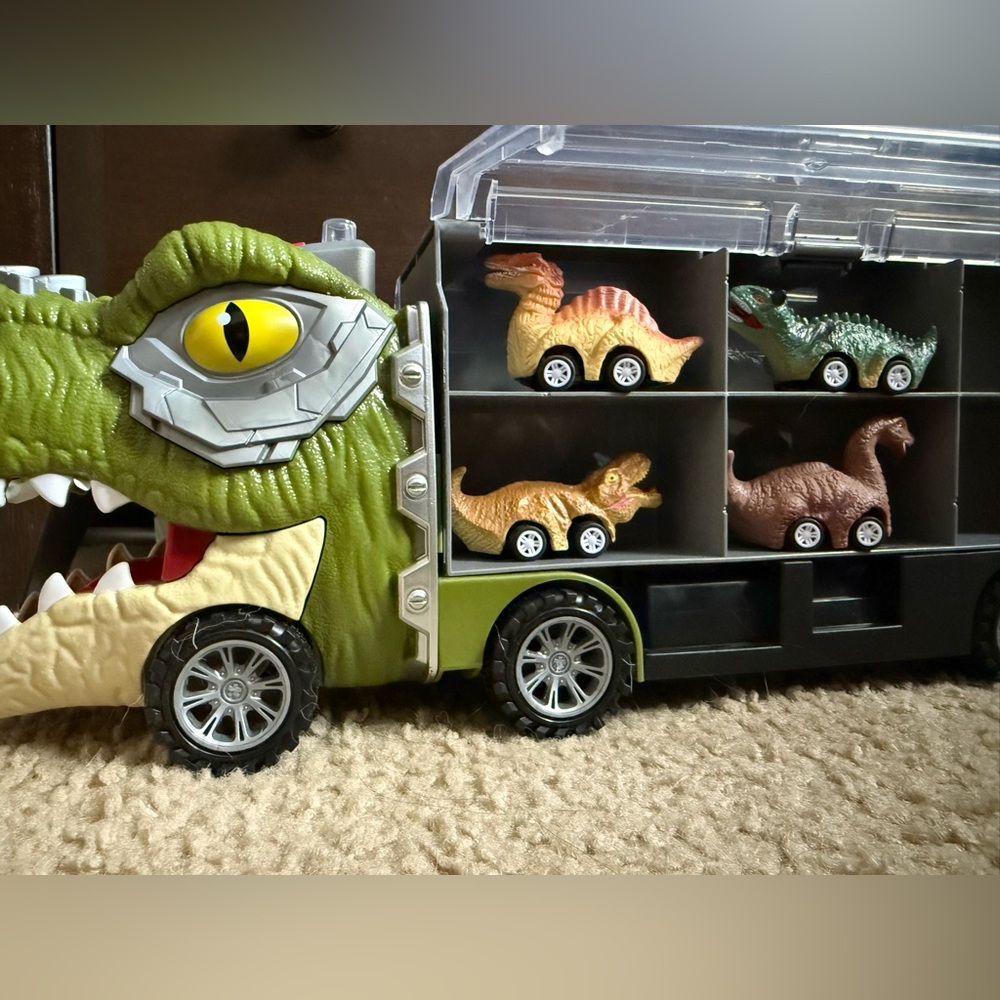 Dinosaur Transport Truck Toy - Picture 5 of 5